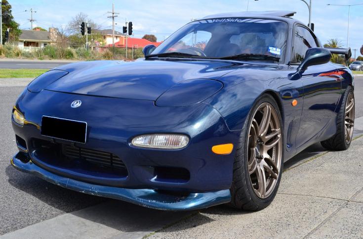 MAZDA RX7 CC02 MATTE BRONZE